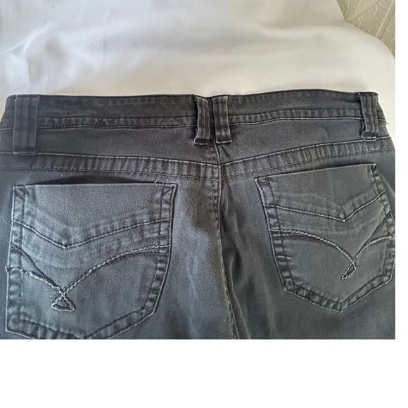 UNION BAY Unionbay Size 15 Black Jeans Women's Teens Stretch boot cut Vietnam - Picture 6 of 14